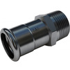 Photo IBP B-Press Inox Press straight connector with male thread, stainless steel 304, d - 88.9, d1 - 3" [Code number: PS24243G0892400]