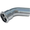 Photo IBP B-Press Inox Elbow 45° with plain end, stainless steel 304, d - 108 [Code number: PS240401080000]