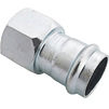 Photo IBP B-Press Carbon Straight Female Connector, d - 28, Rp - 3/4" [Code number: PC4270G0280600]