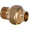 Photo IBP Solder fittings Union coupler, male thread, flat seal, d - 64, R - 2 1/2 " [Code number: 4331R064020000]