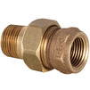 Photo IBP Bronze fittings Straight union connector (flat joint), male/female, d 1 1/2" [Code number: 3331R012000000]