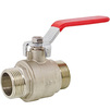 Photo IBP Orange Ball valve, male/male, flag handle, d - 3/4" [Code number: 152215MMR400606]