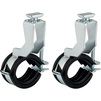 Photo Geberit PushFit Set of fastenings for offset manifolds, with ratchet (2 pcs.), Steel 1.0215, di 25-30mm [Code number: 653.493.00.1]