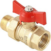Photo VALTEC ball valve STANDARD 1/2" female-outer (PN40) [Code number: VT.127.GN.04]