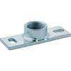 Photo Geberit HDPE Support platform rectangular, with two holes, with coupling, G 1 1/2" [Code number: 362.869.26.1]