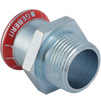 Photo Geberit Mapress Reducer of carbon steel, with male thread, d 12mm, R 1/2" [Code number: 21700 (G)]