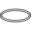 Фото Кольцо уплотнительное Geberit Pluvia для комплекта воронки с соединительным фартуком и креплением пароизоляции, d - 110 [Артикул: 243.845.00.1]
