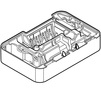 Photo Geberit Insert for 10A-IV pressing tool case [1], battery powered: ABS [Code number: 691.121.00.1]
