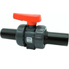 Photo [TEMPORARILY NOT SUPPLIED] - EFFAST Ball Valve–Industrial with HDPE spigots for electrofusion of butt weld, EPDM, d 20 [Code number: 4w0154 / BDRBK1P0200]