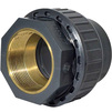 Photo EFFAST Union with female brass insert, d 50, Rp 1 1/2" [Code number: 4w0273 / RGRBBD050F.N]