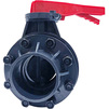 Photo Aquaviva Butterfly valve for general use, PVC-U, with flanges and bolts, d - 110 [Code number: 1w0529 / UBV02110]