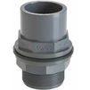 Photo Aquaviva Tank connector for glue connection, PVC-U, d - 32, d1 40, d2 1 1/4" [Code number: 1w0385 / USG00232/40x1-1/4"]