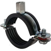 Photo SINIKON Clamp with rubber seal and combination nut М8/М10, D 2 1/2" (075-080) [Code number: KM212K.R]