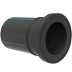 Photo AlphaPipe Bushing welded long, PE100, SDR 21, extension 310 mm, d200 [Code number: 7w0097]