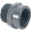 Photo COMER Thread adapter, PVC-U, d - 1 1/4"R, d1 - 3/4"Rp [Code number: RE61040CPVC]