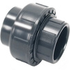 Photo COMER Collapsible coupling with EPDM gasket, for glue, d - 16, PVC-U, PN 16 [Code number: UN800160PVC]