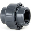 Photo COMER Collapsible adapter, female thread, d - 25, d1 - 3/4", PVC-U, PN 16 [Code number: UN82025CPVC]