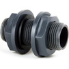 Photo COMER tank connector, threaded connection, d - 1/2", PVC-U [Code number: BN61020PVC]