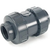 Photo COMER check valve with female thread, PVC-U, d - 1/2" [Code number: CVD11020PVC]