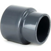 Photo COMER Reducing coupling, PVC-U, for glue, d 90, d1 63 (RACCORD PLAST) [Code number: CVM090063PVC]