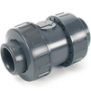 Photo COMER check valve, PVC-U, for glue, FPM, d - 16 [Code number: CVD30016PVC]