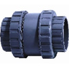 Photo COMER Ball check valve, PVC-U, coupling connection, PN 16, for glue, EPDM, d - 20 [Code number: YL 05 67 020E]
