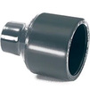 Photo COMER adapter sleeve, adhesive connection, PVC-U, d - 280, d1 - 160 (RACCORD PLAST) [Code number: CVR280160PVC]