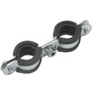Photo KAN-Therm PP Double clamp with rubber insert, d 15-18 [Code number: 1700081019]