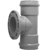 Photo Chemkor Pressure pipelines T-piece, uPVC, SDR 26, 1,0 MPa, with metal flange, d - 160, d1 - 150 [Code number: 2181142]