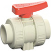 Photo (TEMPORARILY NOT SUPPLIED) - EFFAST Ball Valve Industrial, PP-H, series BK1, for adhesive bonding, d 20 (EPDM) [Code number: 4w0784 / BHPBK1H0200]