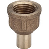 Photo VIEGA Solder fittings Connection element, d 15, d1 3/8" [Code number: 118549]