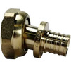 Photo SINICON Coupling with union nut, brass, d 16*2,2, d1 1/2" [Code number: FA160401]