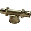 Photo SINICON T-piece with famale thread, brass, d 16*2,2, d1 1/2", d2 16*2,2 [Code number: FA160701]