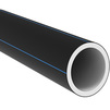 Photo AlfaPipe AlfaClean ECO Two-layer drinking pipe, pressure pipe, welding connection type, PE100, SDR 17, PN 10, d110*6.6, length 12 m, price per 1 m [Code number: 7w4422]
