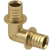 Photo RTP DELTA Elbow axial, brass, for sliding sleeve, d - 16, d1 - 16 [Code number: 28319]