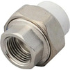 Photo RTP ALPHA PP-R Combined detachable coupling, female thread, white, d - 75, d1 - 2 1/2" [Code number: 22675]