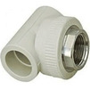 Photo RTP ALPHA PP-R Combined T-piece, d - 40, d1 - 1 1/4", with female thread, on a turnkey basis, grey [Code number: 10992]