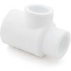 Photo [PART NUMBER REPLACED BY 28817] - RTP ALPHA PP-R Reducer T-piece, white, d - 75, d1 - 40, d2 - 75 [Code number: 15997]
