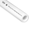 Photo RTP ALPHA PP-R Pipe, PN25, SDR 6, reinforced with PERFORATED ALUMINUM in the center, white, d - 110*18,3, length 4 m, price for 1 m [Code number: 32818 (RTP)]