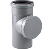 Photo RTP BETA Access pipe for non-pressure domestic sewage, for socket, PP, d - 110, box, grey [Code number: 36638]