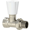 Photo RTP SIGMA Radiator valve straight, brass, individual packaging, d - 1/2'' [Code number: 34860]