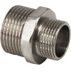 Photo RTP SIGMA Nipple reducing, brass, nickel-plated, d - 1/2'', d1 - 3/8'' [Code number: 25106]