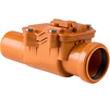 Photo RTP BETA ORANGE Non return valve, PP-B, for outdoor sewage, with socket, d - 110 [Code number: 11639]