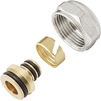 Photo KAN-therm ultraPRESS Connector conical brass, female thread, for multilayer pipes, d 16, G 3/4" [Code number: 1010271002]