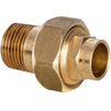 Photo IBP Solder fittings Detachable connection, male, flat, d - 80, R - 3" [Code number: 4331R080024000]