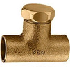 Photo IBP Solder fittings Tee with plug bronze, d - 12 [Code number: 4599012000000]
