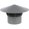 Фото Зонт вентиляционный РТП BETA для внутренней канализации, ПП, серый, d - 50 [Артикул: 40368 (RTP)]