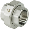 Photo RTP SIGMA Adapter straight, female/female, brass, nickel-plated, d - 3/4" [Code number: 31609]