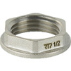 Photo RTP SIGMA Locknut with flange, brass, nickel-plated, d - 1/2'' [Code number: 31630]