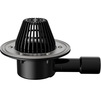 Photo Fachmann Roof drain VB 510.0 Y, horizontal, with flange, convex leaf catcher, DN - 40/50 [Code number: 01.188]